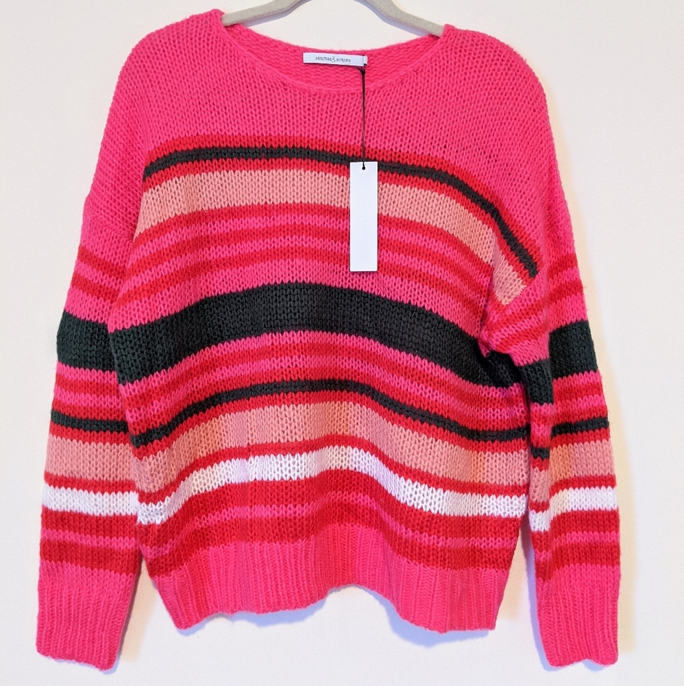 NWT Stitches & Stripes Sweater